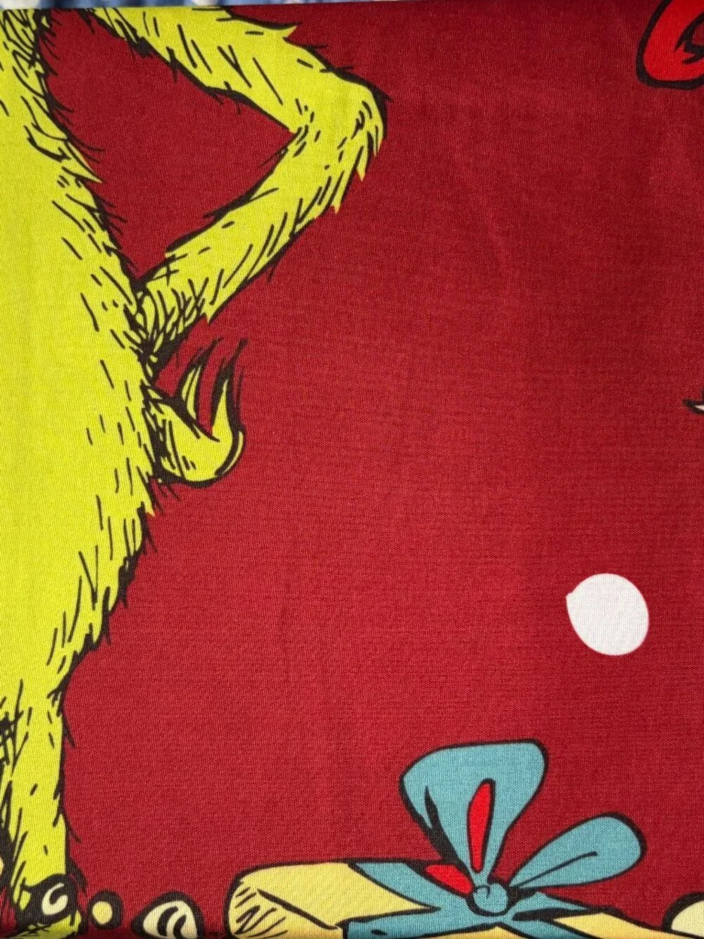 NEW Dr. Seuss Grinch 3-pc Twin Size Sheet Set Christmas Whoville Cindy Lou